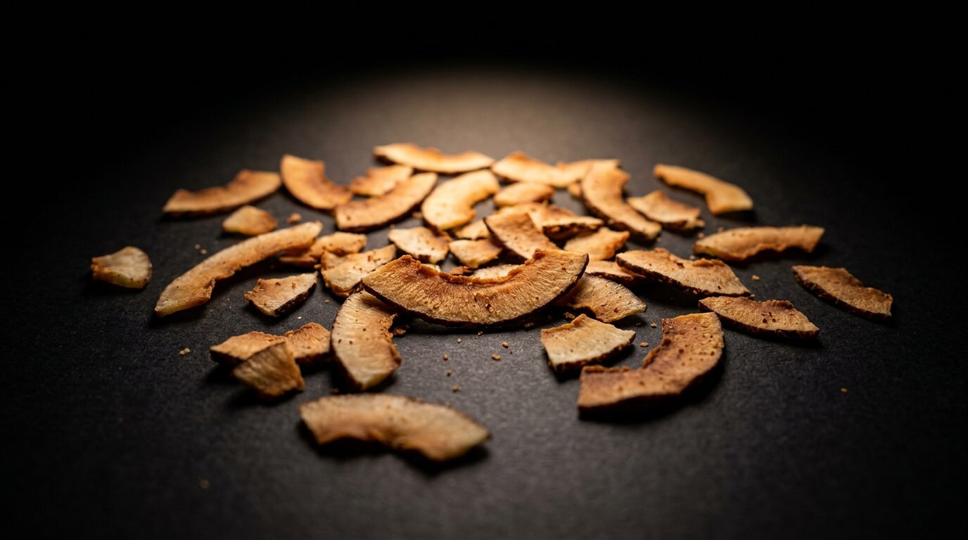 Coconut chips.